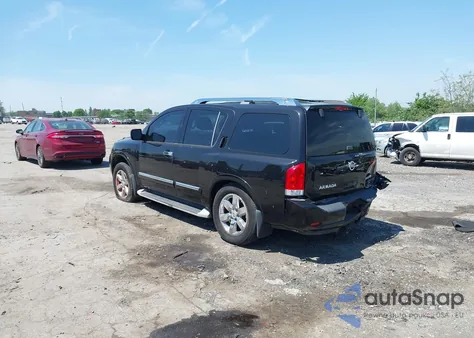 2010 Nissan Armada Platinum from USA, damaged, VIN 5N1AA0NC4AN614344